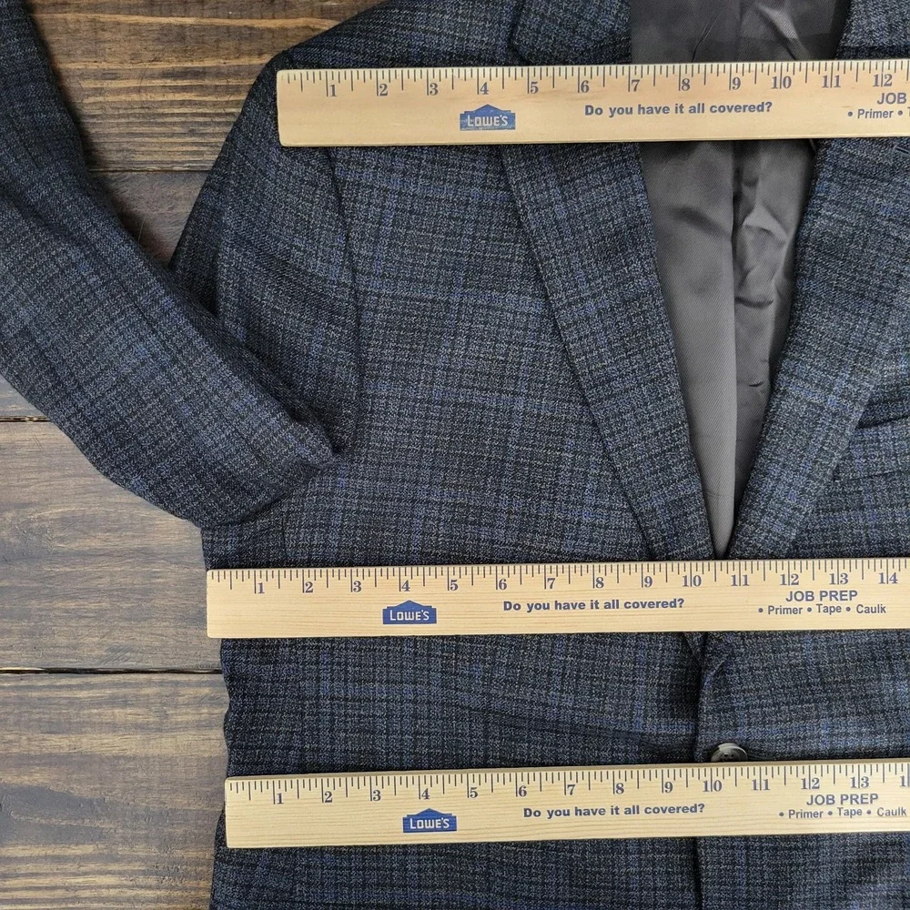 Daniel Cremiux Cooper SPJ Men's Sport Coat Blazer Two Button Flannel‎ Wool 44S